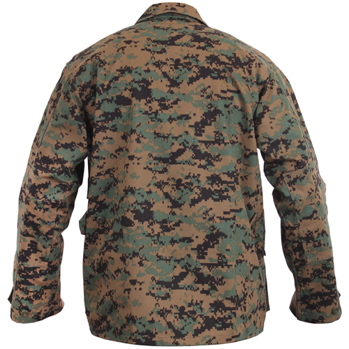 Mens Digital Camo BDU Shirt