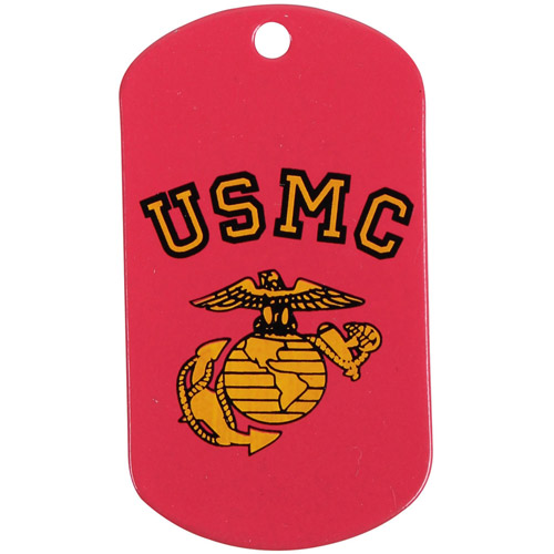 USMC Screen Printed Dog Tags
