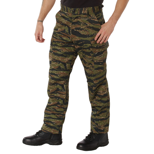 Ultra Force Tiger Stripe Camo Rip Stop BDU Pants