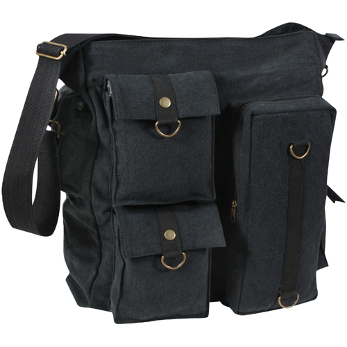 Vintage Multi Pocket Messenger Bag