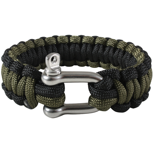 Ultra Force Olive Drab Black Paracord Bracelets