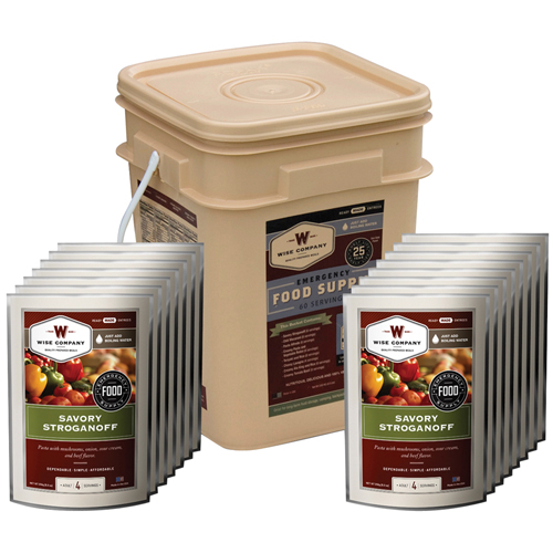 Ultra Force Wise 60 Serving Entree Only Grab And Go Bucket