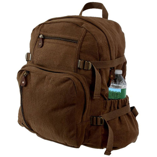 Jumbo Vintage Canvas Backpack