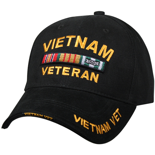 Deluxe Low Profile Vietnam Veteran Insignia Cap