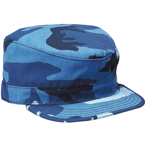 Ultra Force Sky Blue Camo Fatigue Cap
