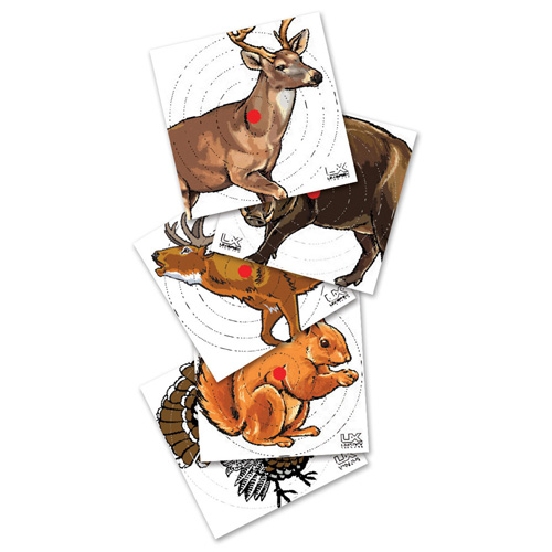 Animal Paper Targets - 100 Count