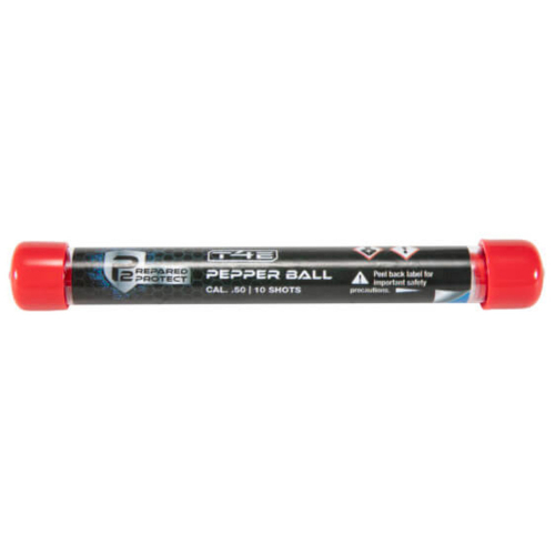 P2P T4E - Pepper Balls .50cal - 10 ct Tube