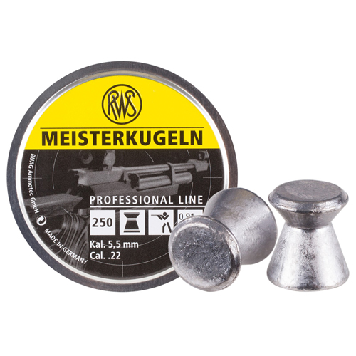 Meisterkugeln .22 14gr Pellets - 250ct