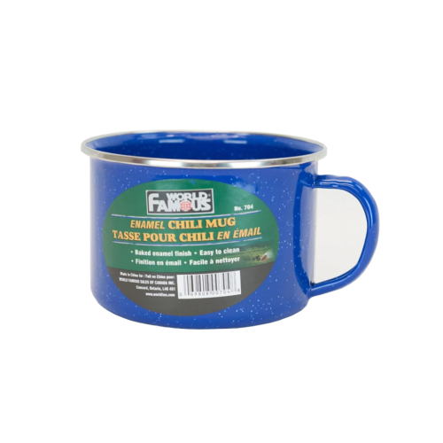 Enamel Chili Mug