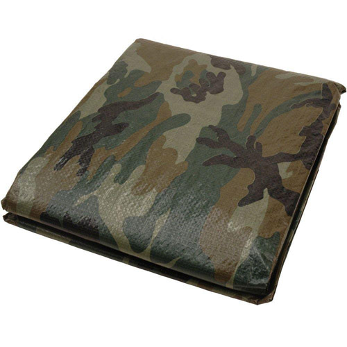 P.E. Camo Tarp-10 Foot X 12 Foot