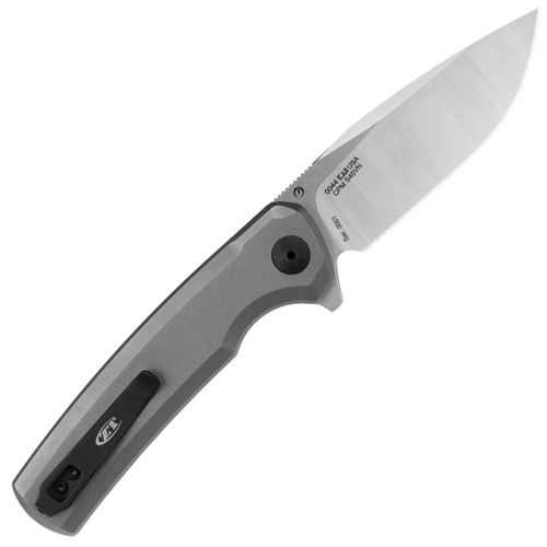 Zero Tolerance Button Lock Titanium Flipper Knife