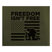 Ultra Force Freedom Isn't Free US Flag Print T-Shirt