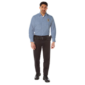Mens Long Sleeve Uniform Shirt