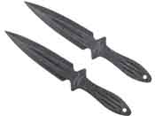 2 PC Set - Throwing Knives With Sheath