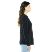 Black Baby Thermal Long Sleeve TShirt