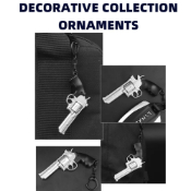 Gear Stock Revolver Keychain