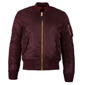 Slim Fit MA-1 Flight Jacket