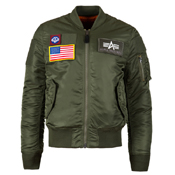MA-1 Flex Slim Fit Flight Jacket