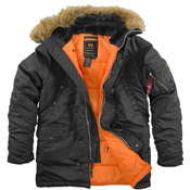 Alpha Slim Fit N-3B Parka