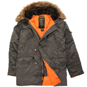 Alpha Slim Fit N-3B Parka