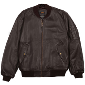 Alpha MA-1 Leather Jacket