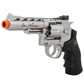 MB-S CO2 4 Inch Silver US Airsoft Revolver