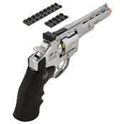 MB-S CO2 4 Inch Silver US Airsoft Revolver