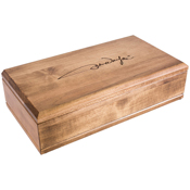 Western Justice John Wayne Signature 14.5 Inch Long gun Wood Case