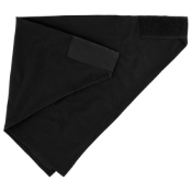 Bandanna - Polyester - Black Paisley