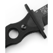 SOCP Fixed Black G10 Knife 