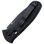 2.97 Inch Black Plain Blade Mini-Presidio Folding Knife