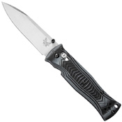 531 Gray & Black Textured G-10 Handle Folding Blade Knife