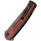 Mini Asticus Damascus Folding Knife