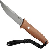 Discover the Tamashii Fixed Knife with a Brown Canvas Micarta Handle, a perfect blend of aesthetics and performance. Find it exclusively at Camouflage.ca. 