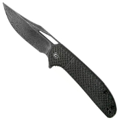 Ortis Folding Knife w/ Twill Carbon Fiber Handle
