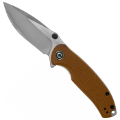 Pintail Flipper / Thumb Stud Knife Micarta Handle