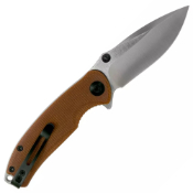 Pintail Flipper / Thumb Stud Knife Micarta Handle