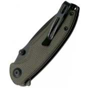 Pintail Flipper / Thumb Stud Knife Micarta Handle