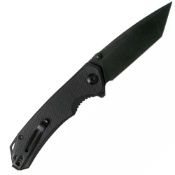 Brazen Folding Knife - Black G10 Handle