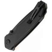 Brazen Folding Knife - Black G10 Handle