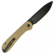  Button Lock Elementum Folding Knife