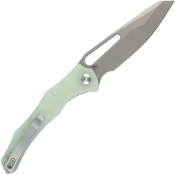 Unleash the Spiny Dogfish Folding Knife with a Natural G10 Handle, a unique addition to your collection. Explore the diverse range at Camouflage.ca for top-tier outdoor gear. 