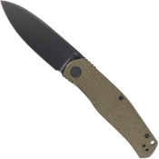 Opt for the Sokoke Flipper Folding Knife with a Green Burlap Micarta Handle for a distinctive touch. Shop now at Camouflage.ca for high-quality outdoor tools. 