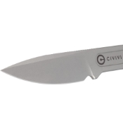 Discover the Circulus Fixed Knife with a Skeletonized One-Piece Stonewashed 10Cr15CoMov blade. Camouflage.ca offers an exclusive range of outdoor knives for every enthusiast. 