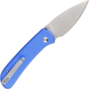 Pick the Qubit Folding Knife with a Bright Blue Aluminum Handle, a stylish choice for outdoor enthusiasts. Explore the diverse range at Camouflage.ca for top-tier gear. 