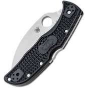 Endela Wharncliffe Folding Knife - Plain Edge - Black   