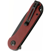 Experience the elegance of the Elementum folding knife, boasting a stylish gray G10 handle and a durable gray stainless steel liner. A perfect blend of form and function."