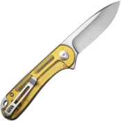 Experience the Elementum Black Flipper Knife with Ultem handle, a perfect blend of style and functionality. Shop now at Camouflage.ca for premium outdoor gear. 