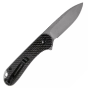 Elementum Flipper Knife Carbon Fiber Overlay On G10 Handle