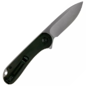 Elementum Flipper Knife Wood Handle